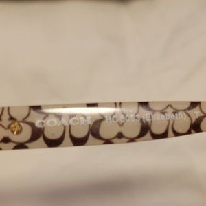 authentic Coach eyeglass frames with case